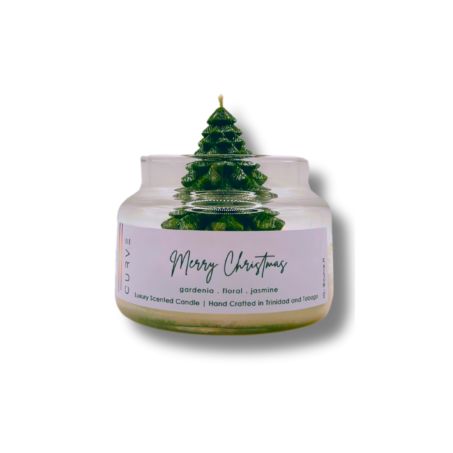 Classic Christmas Tree Candle in Jar