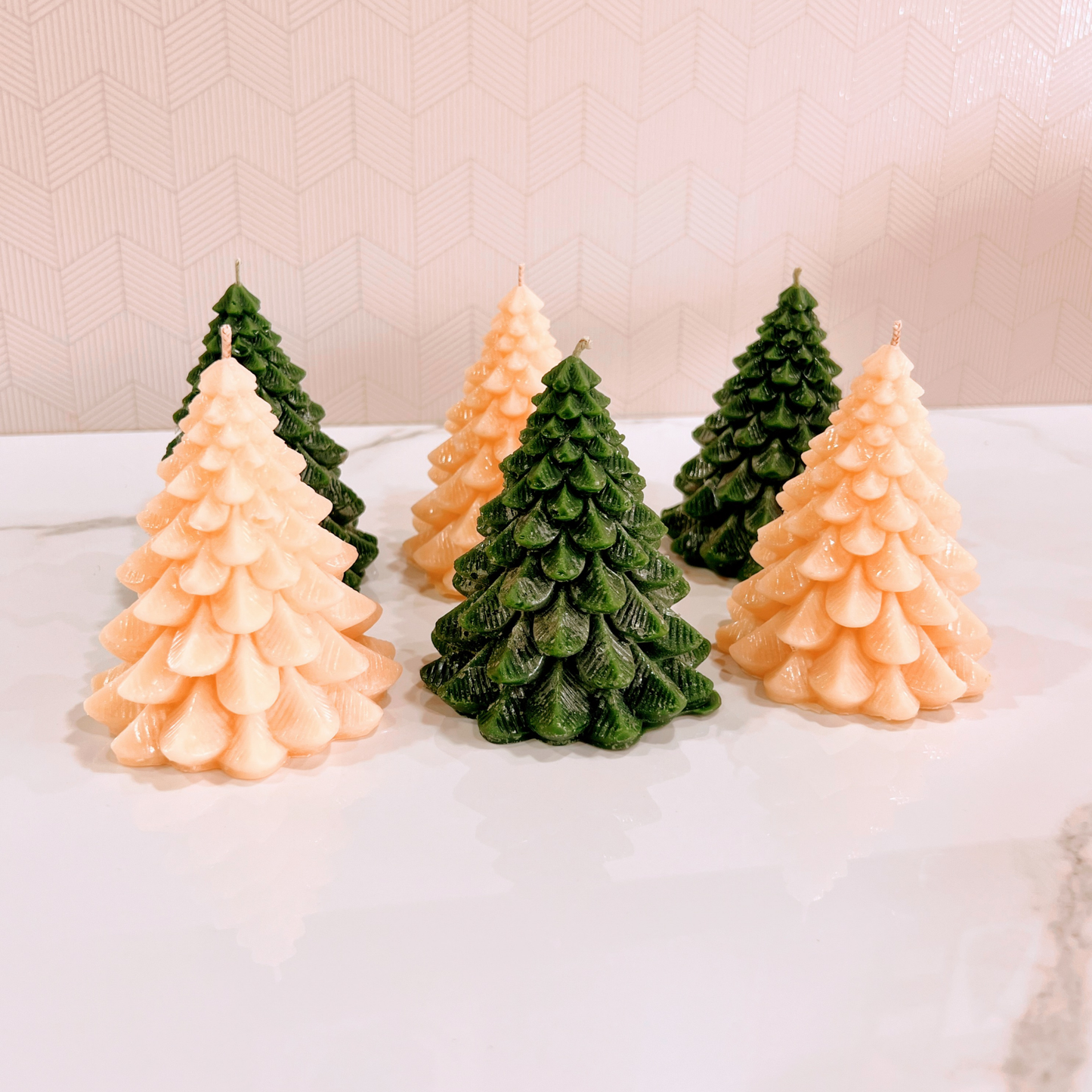 Classic Christmas Tree Candle