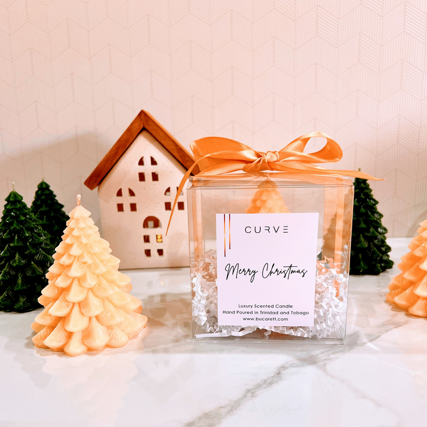 Classic Christmas Tree Candle