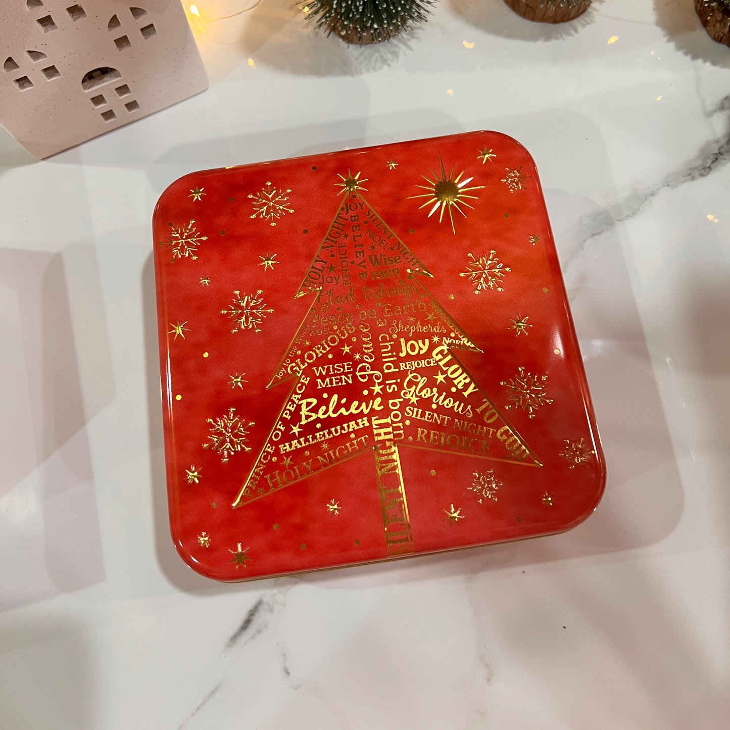 Holiday Candle Tin Set