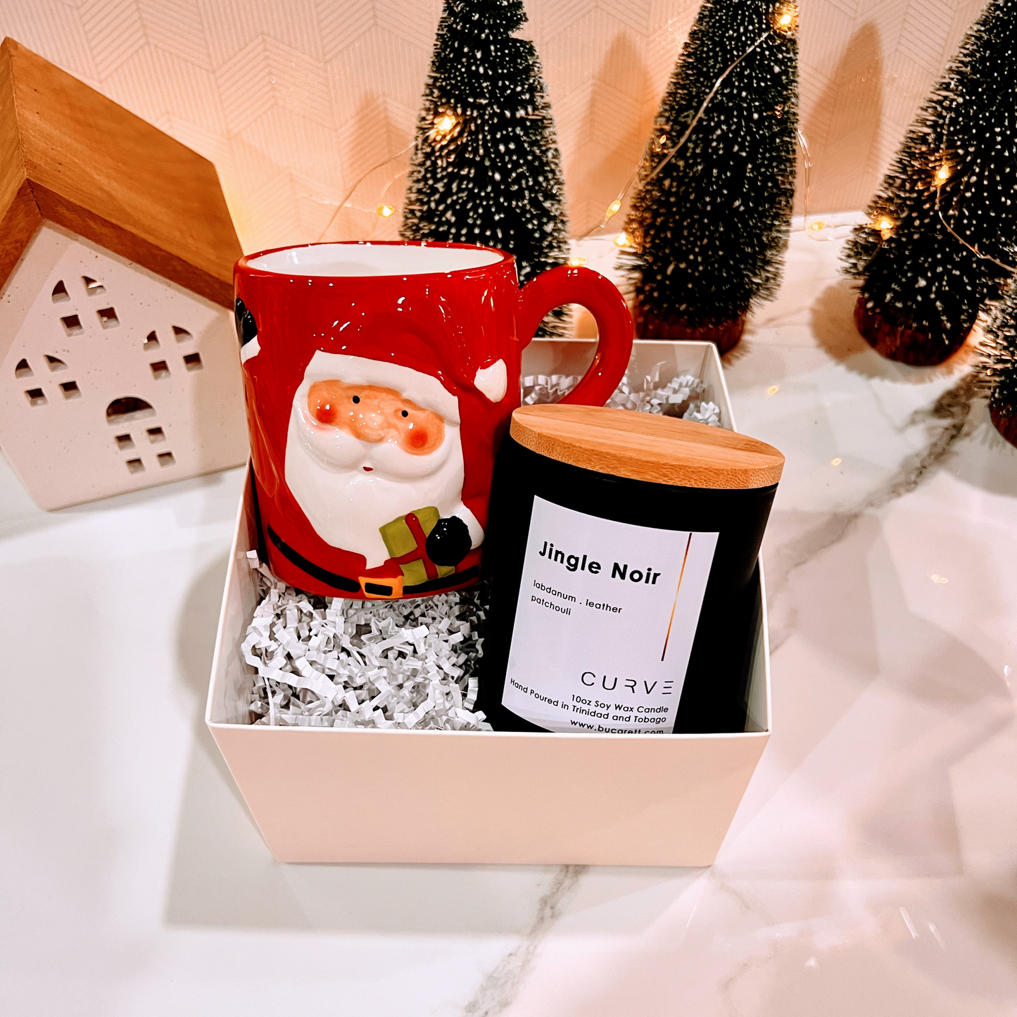 Holiday Mug and Candle Set