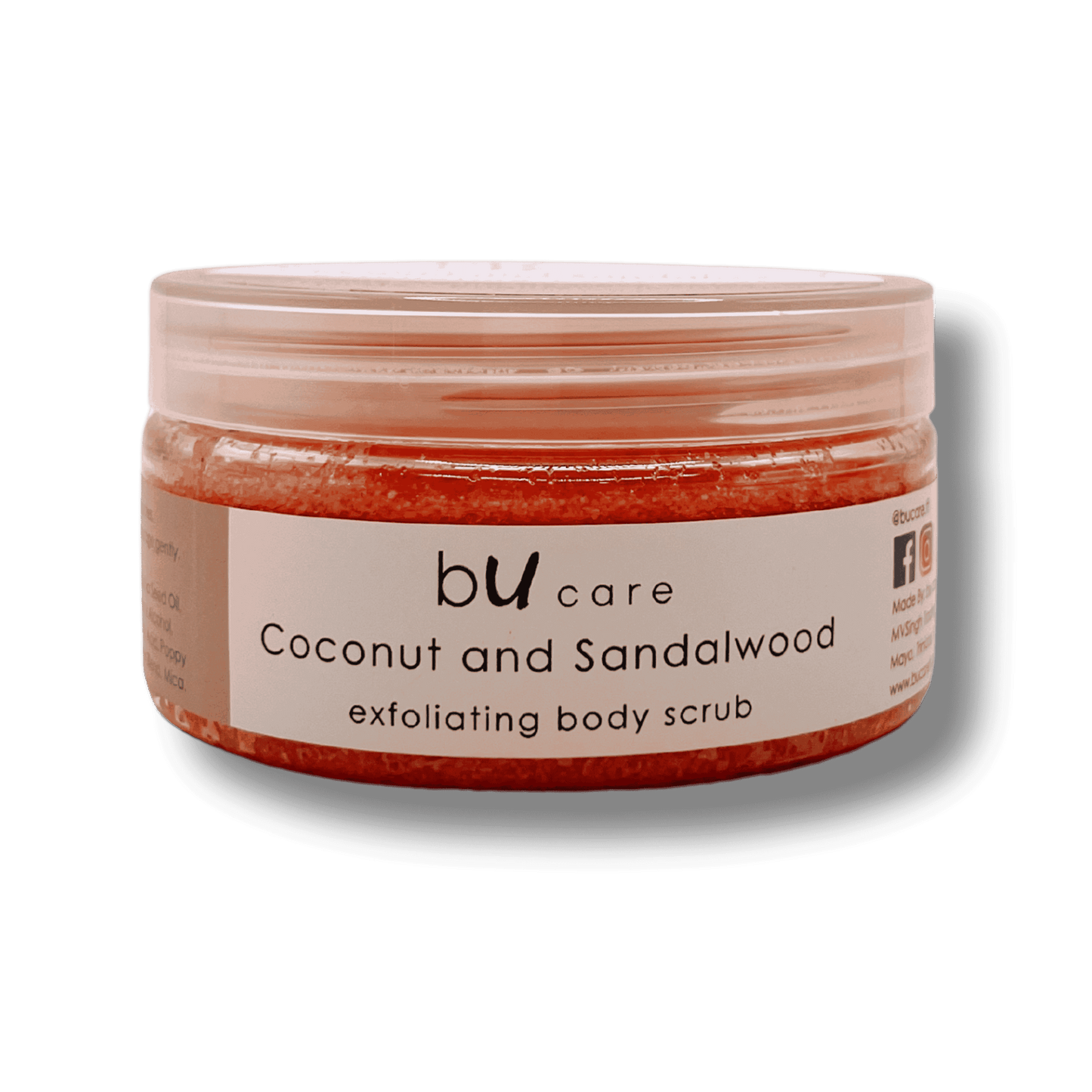 Coconut and Sandalwood Exfoliating Body Scrub