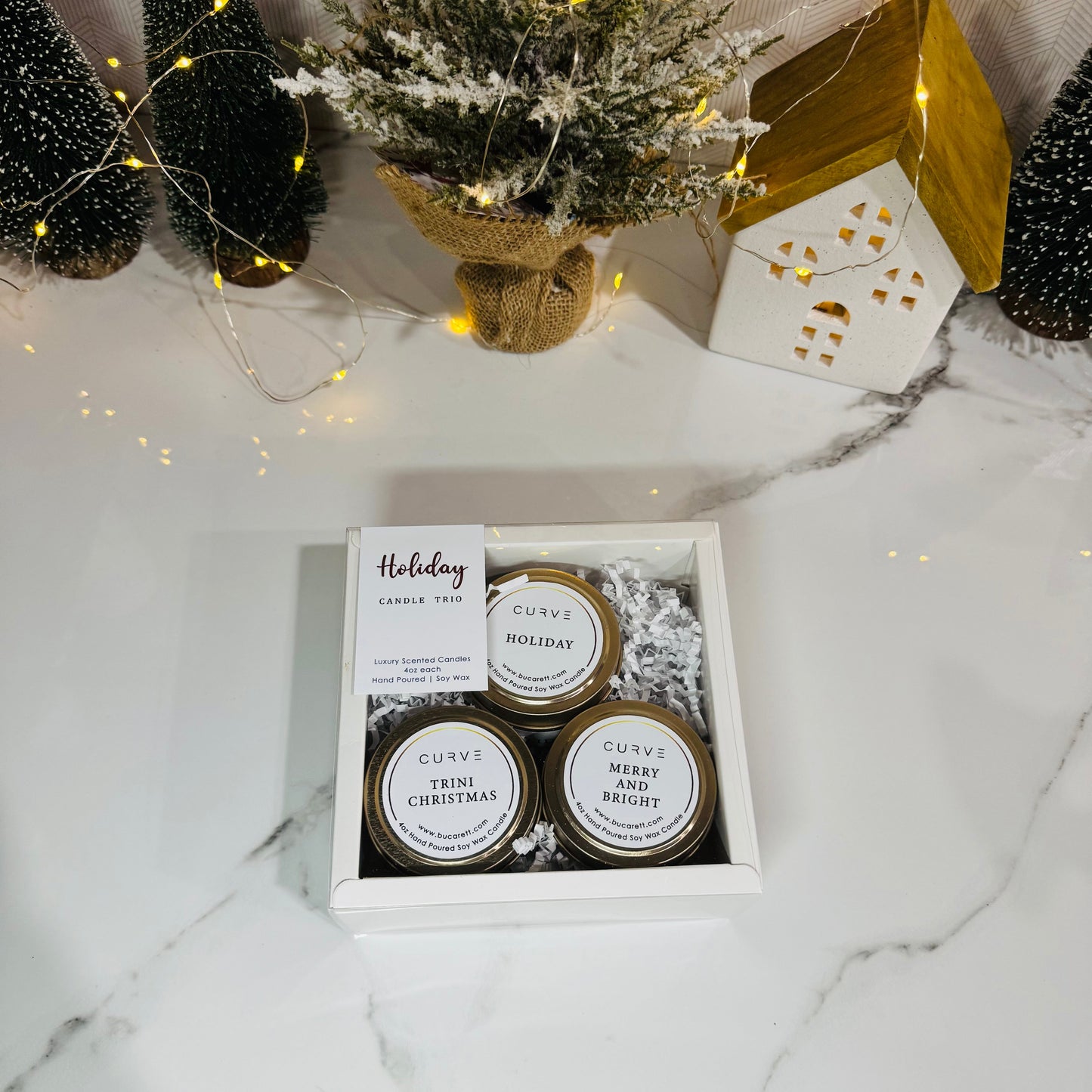 Holiday Candle Trio