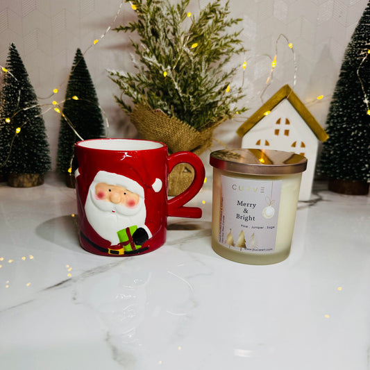 Holiday Mug and Candle Set