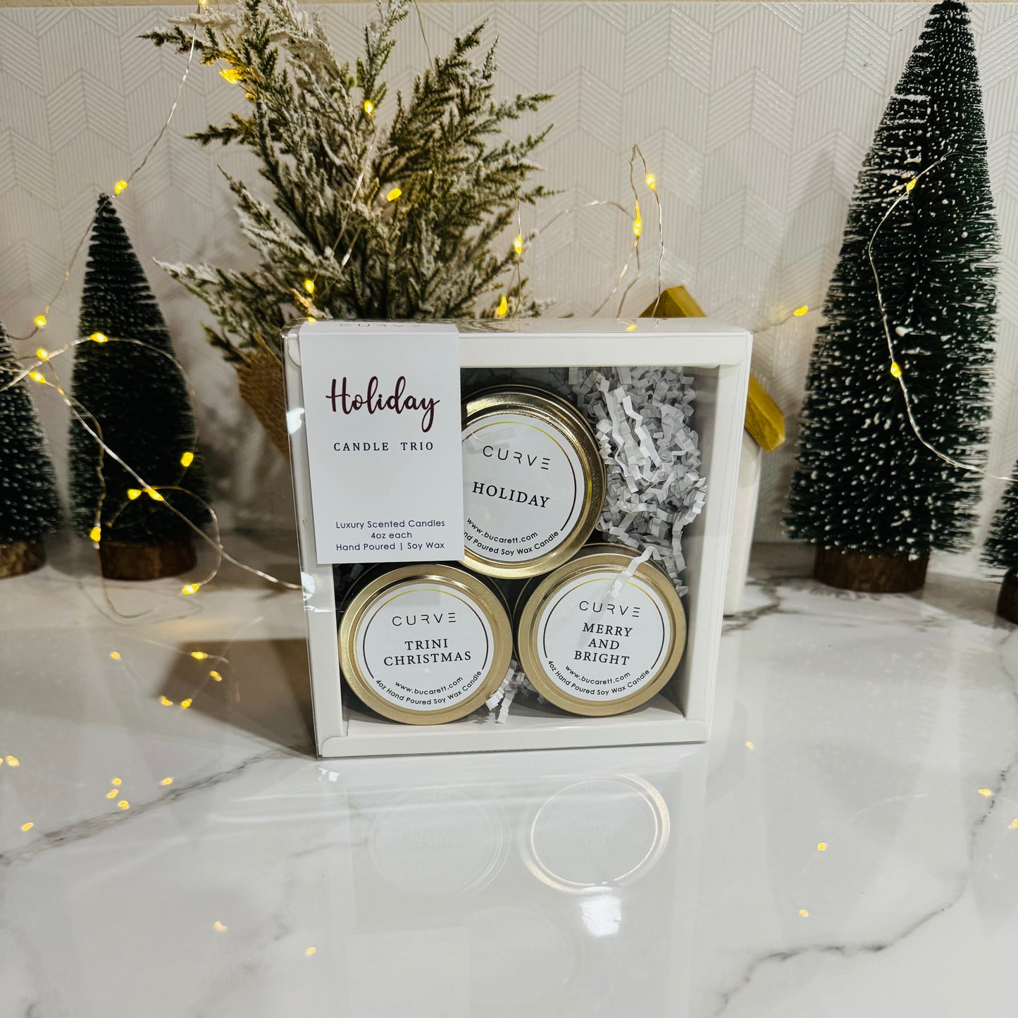 Holiday Candle Trio